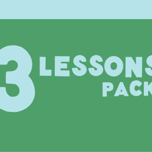 3 lesson pack