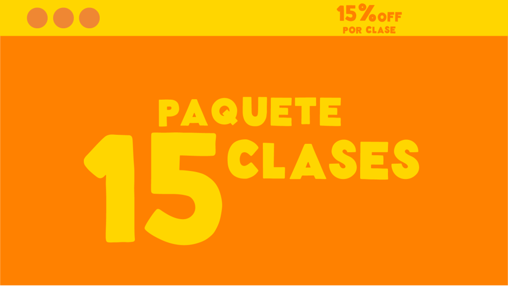 Paquete 15 clases