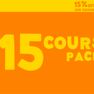 15 Course pack