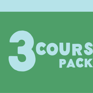 3 cours pack