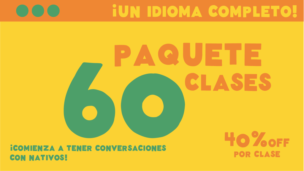Paquete idioma al completo