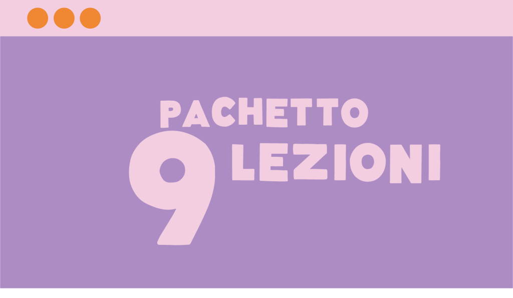 Pachetto 9 lezioni